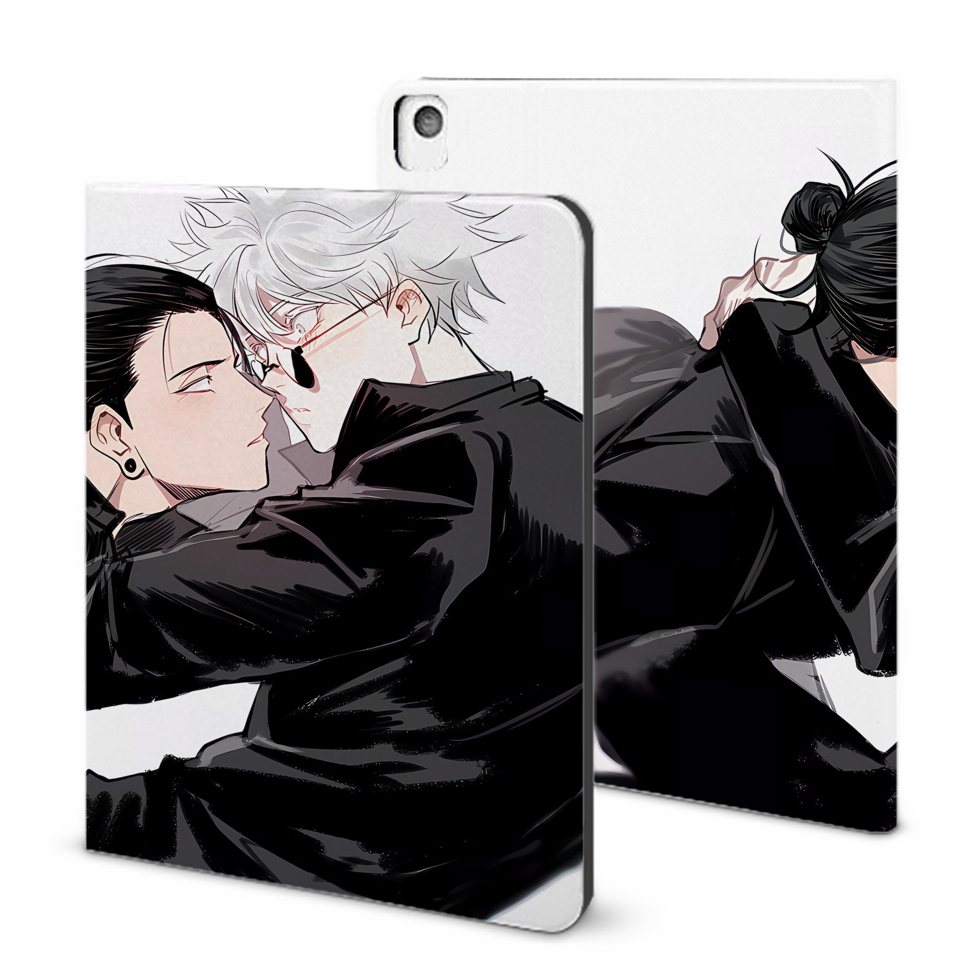 （画像用） 呪術廻戦 Jujutsu Kaisen IPadケース ペンホルダー付き ブックスタイルデザイン